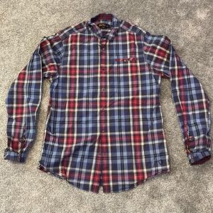 Ben Sherman Plaid Button Down